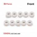 บูชปลายคันเกียร์ 10 ชิ้น สีขาว สำหรับ Toyota Hilux LN40 LN50 LN56 LN60 LN85 LN90 Pick Up